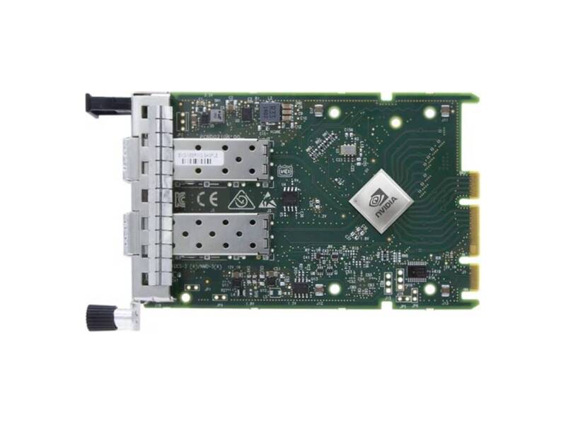 MCX631432AN-ADAB  Mellanox ConnectX-6 Lx EN adapter card, 25GbE OCP3.0, With Host management, Dual-port SFP28, PCIe 4.0 x8, No Crypto, Thumbscrew (Pull Tab) Bracket