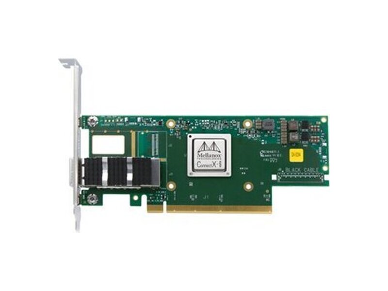 MCX653105A-ECAT-SP  Адаптер Mellanox MCX653105A-ECAT-SP ConnectX-6 VPI adapter card, 100Gb/ s (HDR100, EDR IB and 100GbE), single-port QSFP56, PCIe3.0/ 4.0 x16, tall bracket, single pack