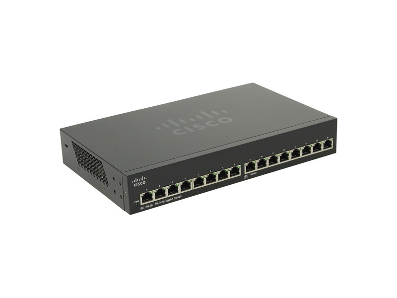 SG110-16-EU  Коммутатор 16-портовый Cisco SG110-16 16-Port Gigabit Switch