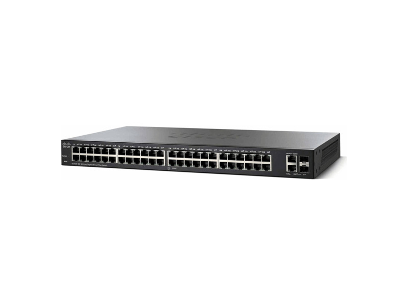SG220-50-K9-EU  Коммутатор 50-портовый Cisco SG220-50 50-Port Gigabit Smart Plus Switch