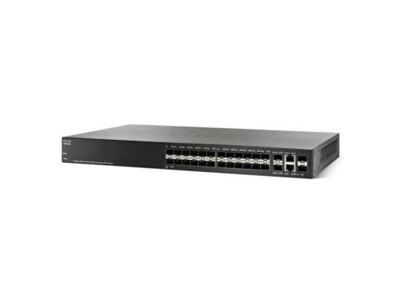 SG350-28SFP-K9-EU  Коммутатор 28-портовый Cisco SG350-28SFP 28-port Gigabit Managed SFP Switch
