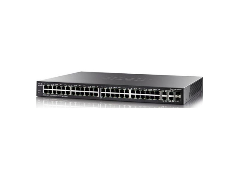 SG350-52P-K9-EU  Коммутатор 52-портовый Cisco SG350-52P 52-port Gigabit PoE Managed Switch