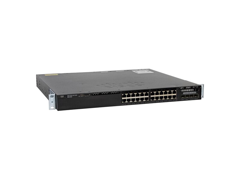 WS-C3650-24TD-S  Cisco Catalyst 3650 24 Port Data 2x10G Uplink IP Base