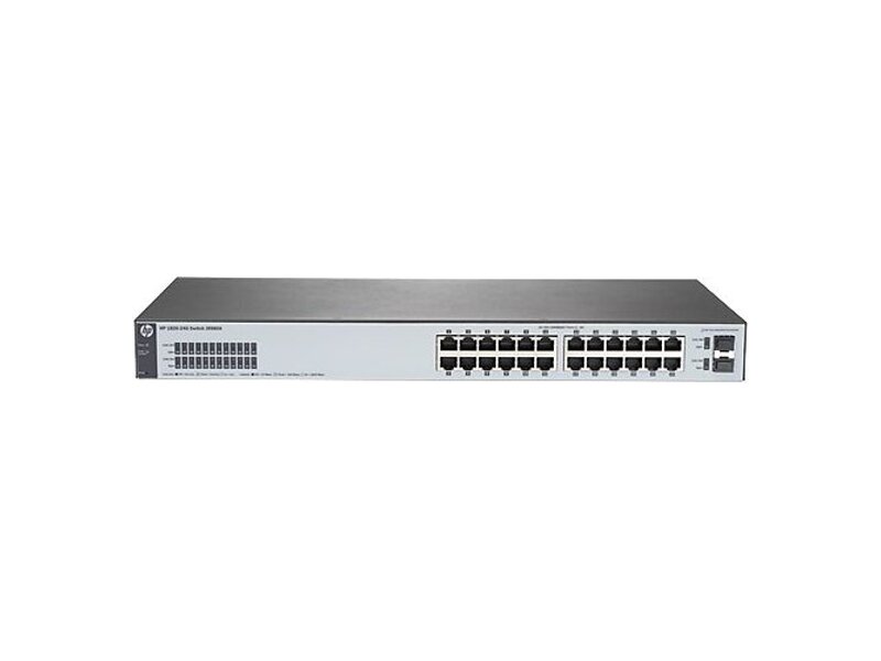 J9980A#ABB  Коммутатор HPE OfficeConnect 1820 24G Switch (24x 10/ 100/ 1000 + 2x SFP, WEB-managed, fanless) (repl. For J9803A) 1