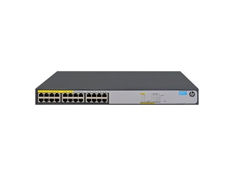 JH019A#ABB  Коммутатор HPE OfficeConnect 1420 24G PoE+ (124W) Switch (12x 10/ 100/ 1000, 12x 10/ 100/ 1000 PoE+, unmanaged, fanless, 19'') 3