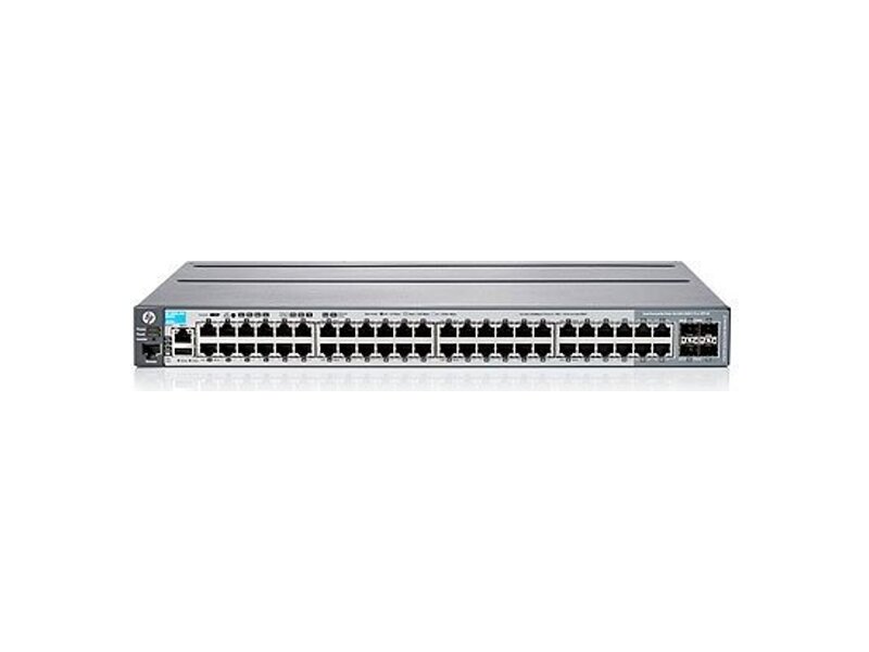 J9728A#ABB  Коммутатор HPE Aruba 2920 48G Switch (44x 10/ 100/ 1000, 4x SFP or 10/ 100/ 1000, 2 module slots for 10G, Managed Static L3, Stacking, 19'') (repl. For J9147A)