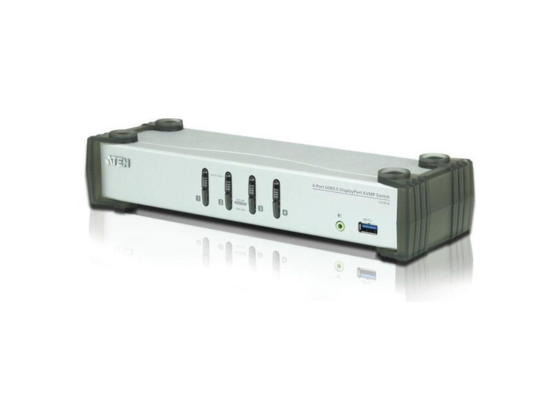 CS1914-AT-G  KVM-переключатель 4-Port USB DP/ Audio KVMP/ USB 3.0 Switch ATEN