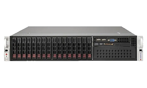 Сервер Supermicro WS-C2.R2H.H216&  2x Intel Xeon Scalable 3rd  2U 16x HDD 2''5