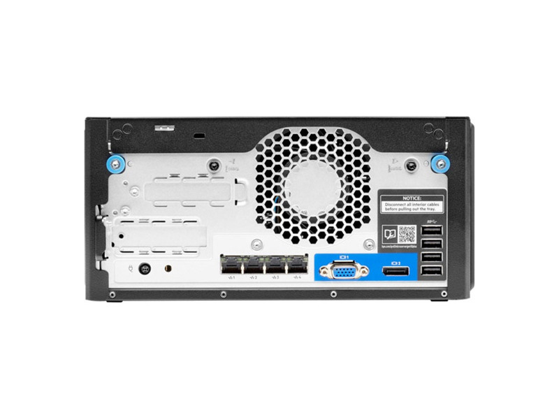 P16006-421  Сервер HPE ProLiant MicroServer Gen10 Plus E-2224 NHP UMTower/ Xeon4C 3.4GHz(8MB)/ 1x16GbU2D 2666/ S100i(ZM/ RAID 0/ 1/ 10/ 5)/ noHDD(4)LFF/ 1xPCI3.0/ noDVD/ iLO(no port)/ 4x1GbEth/ PS180W(NHP) 1