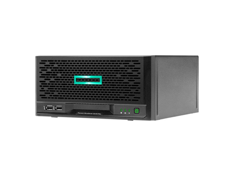 P18584-421  Сервер HPE ProLiant MicroServer Gen10 Plus E-2224 NHP UMTower/ Xeon4C 3.4GHz(8MB)/ 1x16GbU2D 2666/ S100i(ZM/ RAID 0/ 1/ 10/ 5)/ 1x1TB ETY(4)LFF/ 1xPCI3.0/ noDVD/ iLO(no port)/ 4x1GbEth/ PS180W(NHP)