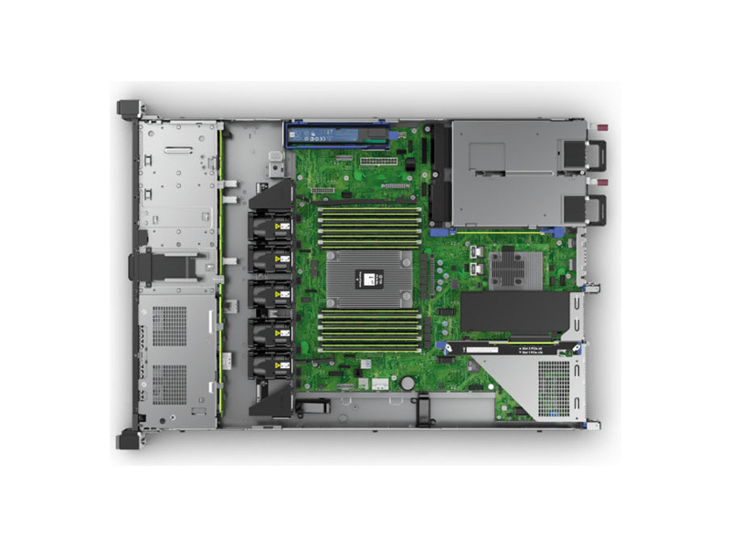 P17200-B21  Сервер HPE ProLiant DL325 Gen10 7262 1xAMD EPYC 7262 3200MHz, DIMM DDR4 REG 1x16GB, 8xSFF, Smart Array P408i-a, 4x1GbE, noDVD, 1x500W, Rack, 1U 2