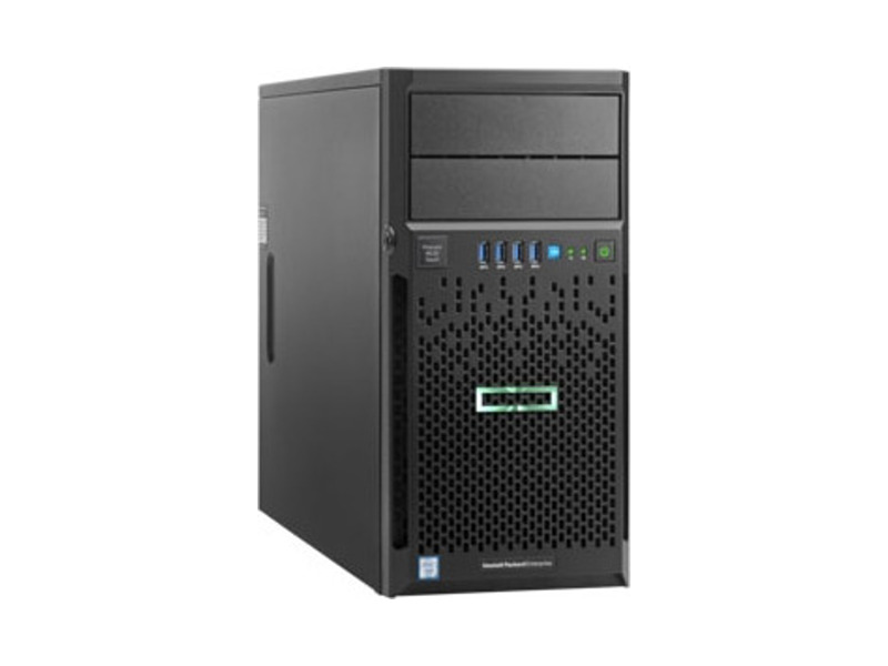 P03706-425  Сервер HPE Proliant ML30 Gen9 E3-1230v6 Hot Plug Tower(4U)/ Xeon4C 3.5GHz(8MB)/ 1x8GBU1D 2400/ B140i(ZM/ RAID 0/ 1/ 10/ 5)/ noHDD(4)LFF/ DVDRW/ iLOstd(no port)/ 1NHPFan/ 2x1GbEth/ 1x460W(2up)