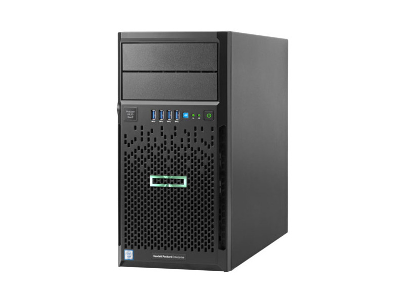 P03707-425  Сервер HPE Proliant ML30 Gen9 E3-1240v6 Hot Plug Tower(4U)/ Xeon4C 3.7GHz(8MB)/ 1x16GBU2D 2400/ B140i(ZM/ RAID 0/ 1/ 10/ 5)/ noHDD(8)SFF/ noDVD/ iLOstd(no port)/ 1NHPFan/ 2x1GbEth/ 1x460W(2up)