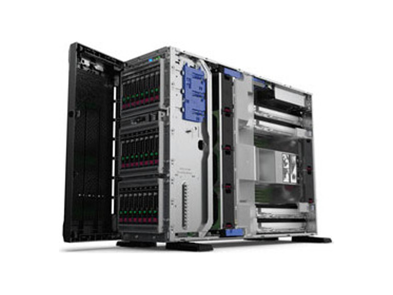 877621-421  Сервер HPE ProLiant ML350 Gen10 1x4110 1x16Gb 2.5''/ 3.5'' SAS/ SATA P408i-a 1x800 1