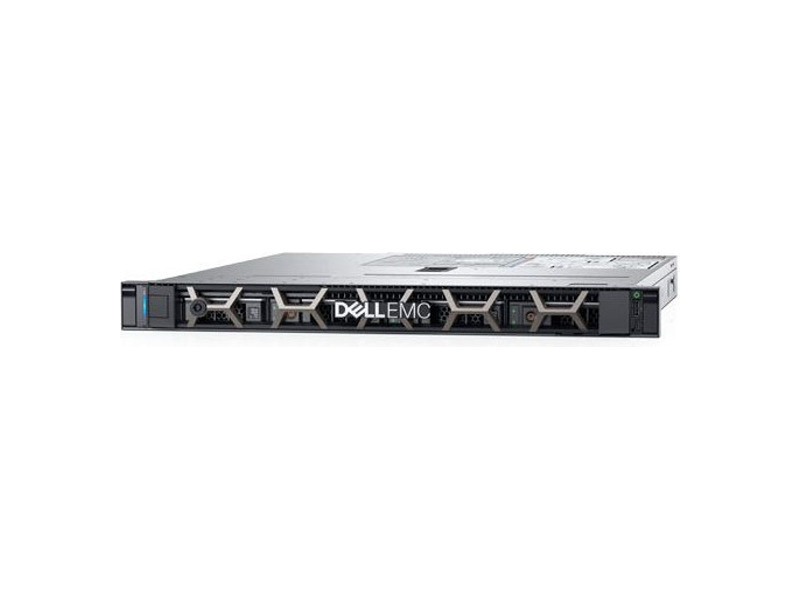 R340-7686  Сервер Dell PowerEdge R340 1U/ 4LFF/ 1xE-2124 (4c, 3.3 GHz, 71`W)/ 1x8GB UDIMM ECC/ H330/ 1x1 TB SATA/ 2xGE/ 1x350W/ iDRAC9 Exp/ DVDRW/ Bezel / Static Rails/ noCMA/ 3YBWNBD