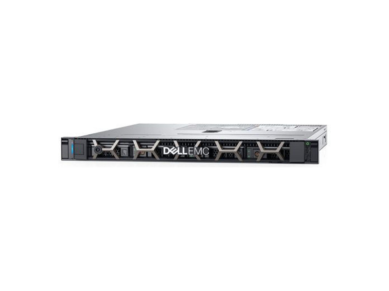 R340-7693  Сервер Dell PowerEdge R340 1U/ 4LFF/ 1xE-2134 (4c, 3.5 GHz, 71`W)/ 1x16GB UDIMM ECC/ H330/ 1x1 TB SATA/ 2xGE/ 1x350W/ iDRAC9 Exp/ DVDRW/ Bezel / Static Rails/ noCMA/ 3YBWNBD