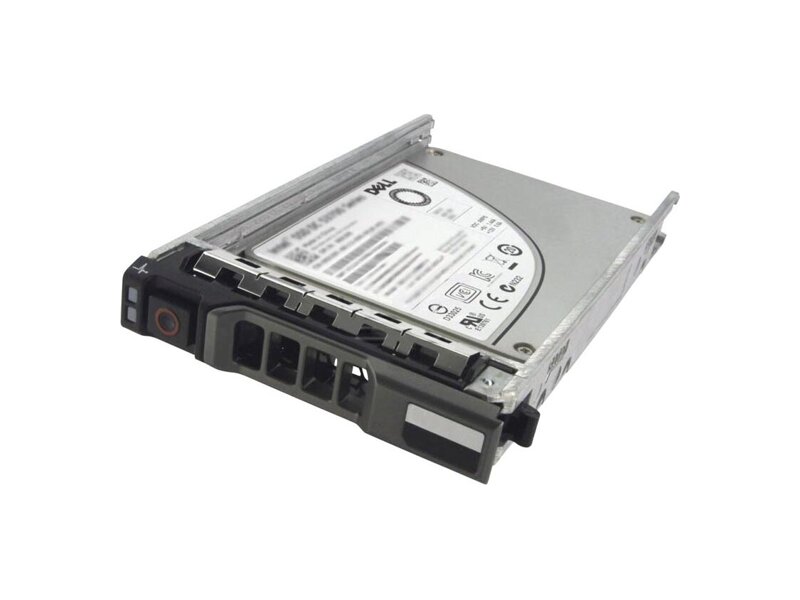 400-AZVM  Жесткий диск Dell SSD 960GB, Mix Use, SATA 6Gbps, 512, 2, 5'', hot plug AG Drive, 3 DWPD, 5256 TBW, 14G