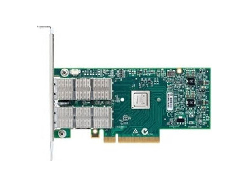 540-BBOU  Сетевая карта Dell NIC Mellanox ConnectX-3 Pro DualPort 10GbE SFP+ PCIe, Network Interface Card w/ o Tranceivers, Full Height