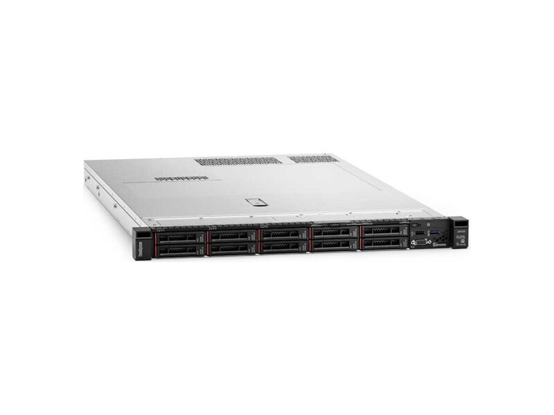 7X02A0ELEA  Сервер Lenovo ThinkSystem SR630 Xeon Silver 4215R (8C 3.2GHz 11MB Cache/ 130W) 32GB 2933MHz (1x32GB, 2Rx4 RDIMM), O/ B, 930-8i, 1x750W, XCC Enterprise, Tooless Rails 1