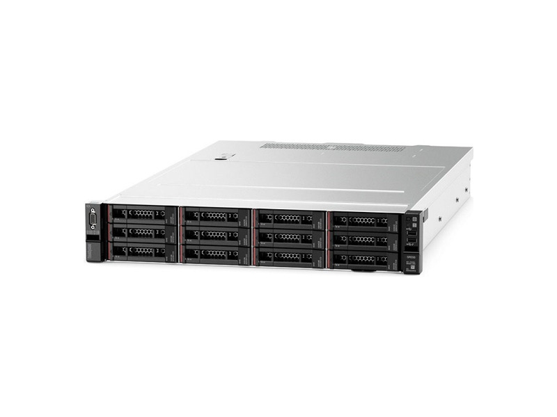 7X04A00JEA  Сервер Lenovo ThinkSystem SR550 1x4114 1x16Gb x8 930-16i 1x750W