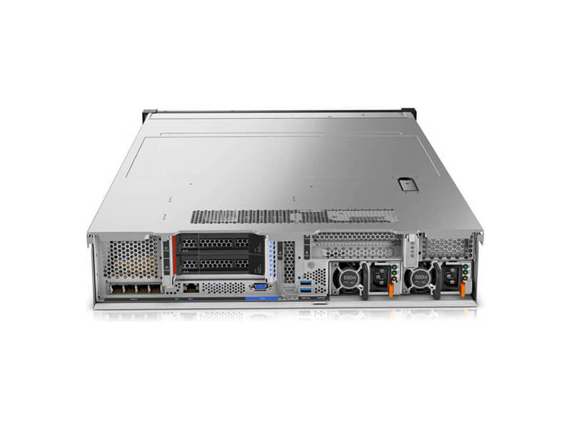 7X06A0AWEA  Сервер Lenovo ThinkSystem SR650 Rack 2U, 1xXeon Silver 4208 8C (2.1GHz/ 11MB/ 85W), 1x16GB/ 2666MHz/ 2Rx8/ 1.2V RDIMM, noHDD, no Backplane, no RAID, noDVD 1