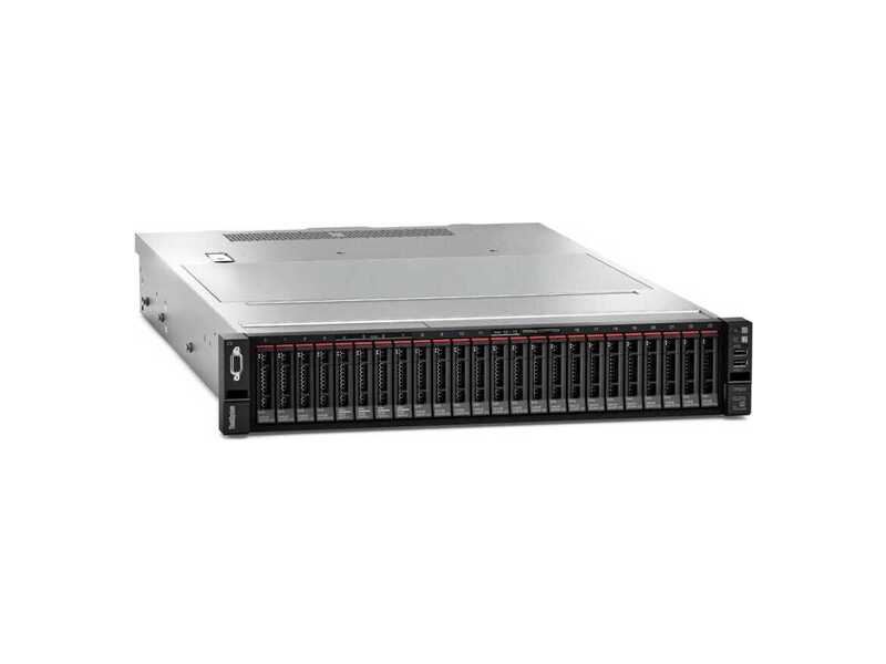 7X06A0K4EA  Сервер Lenovo ThinkSystem SR650 Xeon Silver 4215R (8C 3.2GHz 11MB Cache/ 130W) 32GB 2933MHz (1x32GB, 2Rx4 RDIMM), No Backplane, No RAID, 1x750W, XCC Enterprise, Tooless Rails 1