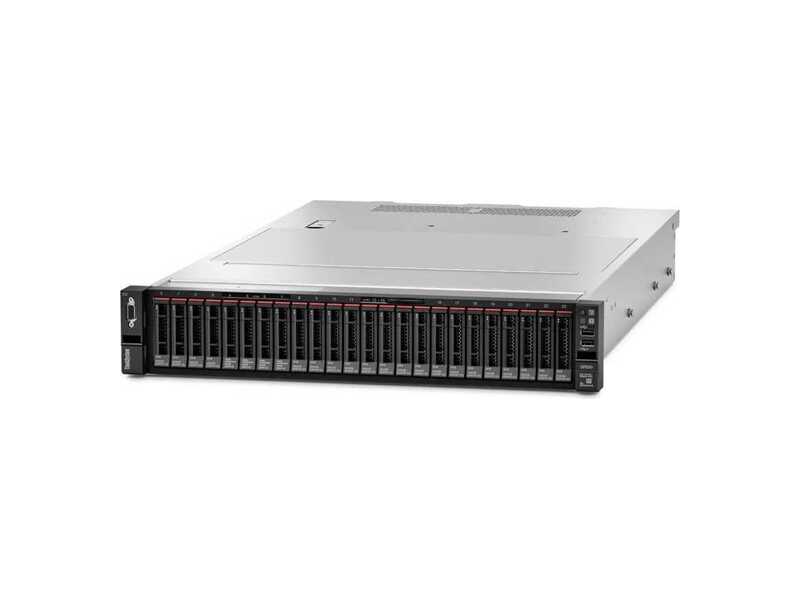 7X06A0K4EA  Сервер Lenovo ThinkSystem SR650 Xeon Silver 4215R (8C 3.2GHz 11MB Cache/ 130W) 32GB 2933MHz (1x32GB, 2Rx4 RDIMM), No Backplane, No RAID, 1x750W, XCC Enterprise, Tooless Rails