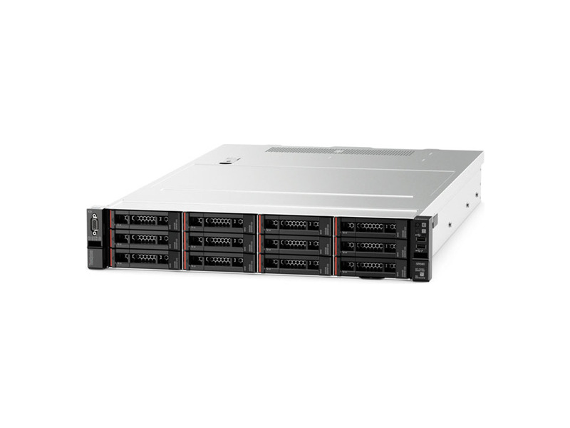 7X99A03PEA  Сервер Lenovo ThinkSystem SR590 Rack 2U, Xeon Silver 4110 8C (2.1GHz/ 11MB/ 85W), 16GB/ 2Rx8/ 1.2V RDIMM, 3x600GB 10k SAS (up to 8/ 16), SR930-8i (Flash 2GB), 2xGbE, 2x750W p/ s, 2x2, 8m Juniper Cord, XCC Advanced