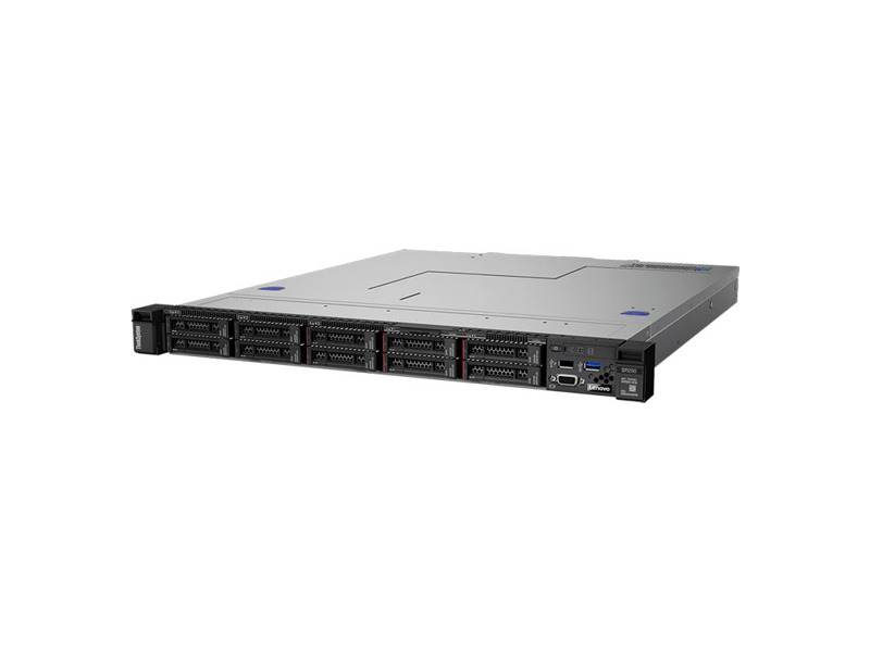7Y51A026EA  Сервер Lenovo ThinkSystem SR250 Rack 1U, 1xIntel Xeon E-2124 4C (3.3GHz/ 71W), 8GB/ 1Rx8/ 2666MHz/ 1.2V UDIMM, noHDD 3, 5'' (up to 4), SW RD, noDVD, 2xGbE, 1xpower cord, 1x450W p/ s (up to 2), XCC Standart