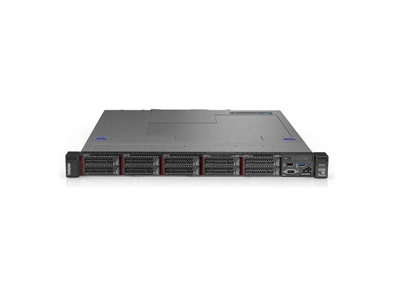 7Y521002EA  Сервер Lenovo ThinkSystem SR250 Rack 1U, Xeon E-2276G 6C(3.8GHz 12MB/ 80W), 1x16GB/ 2666MHz/ 2R/ UDIMM, noHDD(upto 8/ 10), SW RAID, 2xGbE, 1x450W(upto 2), 1x2.8m p/ c, XCCStandard