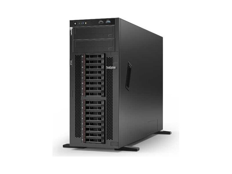 7X10A07GEA  Сервер Lenovo ThinkSystem ST550 Xeon Silver 4210 (10C 2.2GHz 13.75MB Cache/ 85W) 16GB (1x16GB, 2Rx8 RDIMM), O/ B, 930-8i, 1x550W, XCC Standard, No DVD