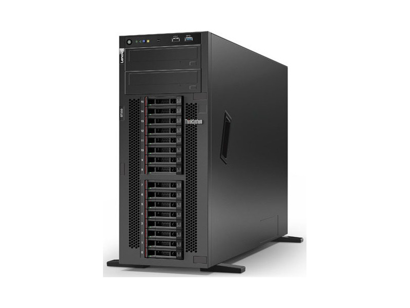 7X10A0CWEA  Сервер Lenovo ThinkSystem ST550 Tower 4U, Xeon 4208 8C(2.1GHz/ 11MB/ 85W), 1x16GB/ 2933/ 2R/ RDIMM, noHDD SFF(upto 8/ 20), SR930-8i(2GB Flash), 2xGbE, 1x750W(upto 2), 1xp/ c, XCCEnterprise