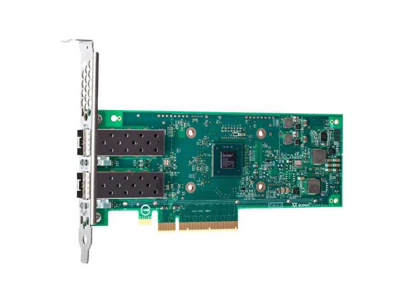 4XC7A08228  Сетевая карта Lenovo ThinkSystem QLogic QL41262 10|25GbE SFP28 2-Port PCIe Ethernet Adapter