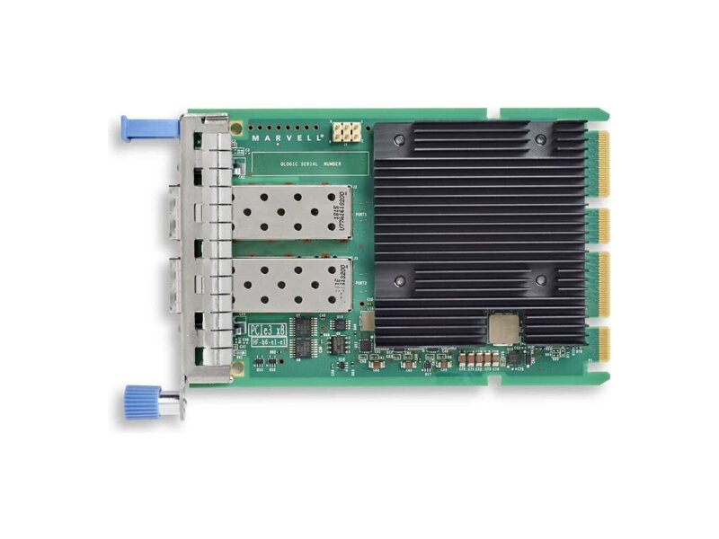 4XC7A08264  Сетевая карта Lenovo 4XC7A08264 ThinkSystem Marvell QL41232 10/ 25GbE SFP28 2-Port OCP Ethernet Adapter