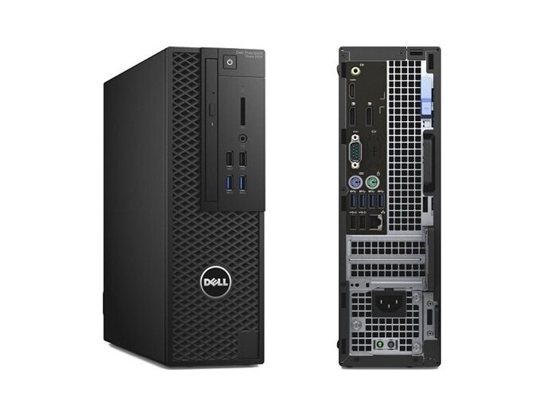 3420-4506  ПК Dell Precision 3430 SFF Core i7-8700 3.2GHz/ 8Gb/ SSD256Gb/ P620 2Gb/ DVDRW/ Linux/ GbitEth/ 260W/ клавиатура/ мышь/ черный