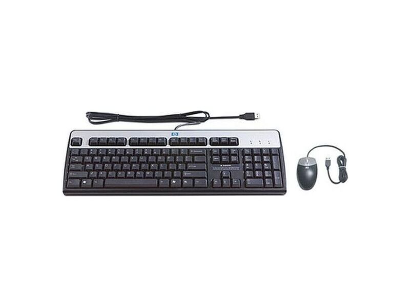 638214-B21  Клавиатура HPE USB BFR-PVC RU Kit