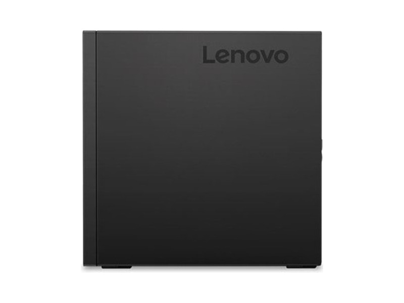 10T70091RU  ПК Lenovo ThinkCentre Tiny M720q slim PG G5420T 3.2GHz/ 4Gb/ SSD128Gb/ UHDG 610/ noOS/ GbitEth/ WiFi/ BT/ 65W/ клавиатура/ мышь/ черный 1