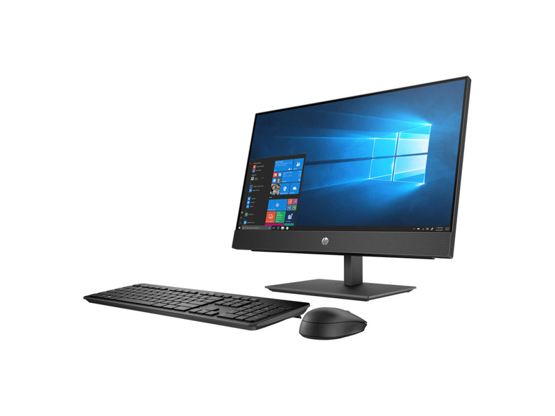 7EM58EA#ACB  Моноблок HP ProOne 400 G5 All-in-One 20'' Touch(1600x900) Core i5-9500T, 4GB, 500GB, DVD-WR, Slim kbd/ mouse, Fixed Stand, Intel 9560 AC 2x2 BT, Webcam, HDMI Port, Win10Pro(64-bit) 1