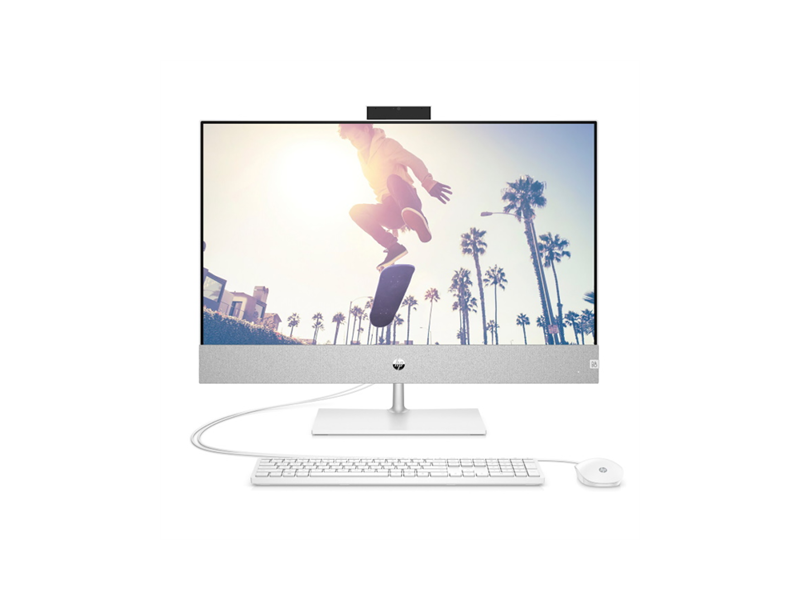 6C8Q3EA#UUQ  Моноблок HP Pavilion I 27-ca1048ci NT 27'' FHD(1920x1080) Core i5-12400T, 8GB DDR4 3200 (2x4GB), SSD 256Gb, Intel Internal graphics, no DVD, Rus/ Eng kbd&mouse wired, 5MP Webcam, White, FreeDOS,