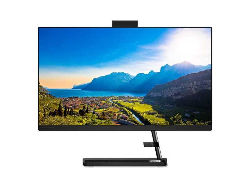 F0GJ00DKRU  Моноблок Lenovo IdeaCentre AIO 3 27IAP7 27'' FHD(1920x1080) IPS/ nonTOUCH/ Intel Core i7-1260P 1.50GHz (Up to 4.7GHz) Duodeca/ 16GB/ 512GB SSD/ NVIDIA GeForce MX550 2GB/ noDVD/ WiFi/ BT5.1/ 5.0MP/ noCR/ KB+MOUSE(USB)/ DOS/ 1Y/ BLACK