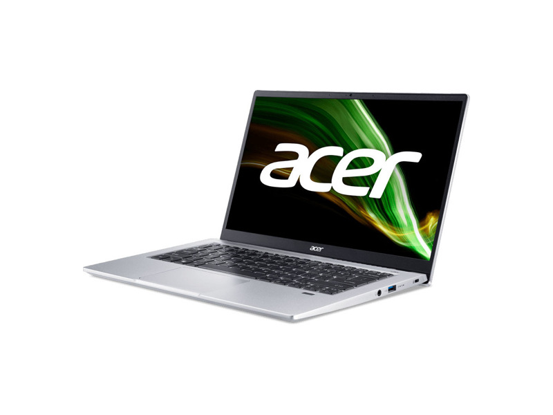 NX.ABLER.006  Ноутбук Acer SF314-511-76S0 Swift 14.0'' FHD(1920x1080) IPS/ Core i7-1165G7 2.80GHz Quad/ 16GB+512GB SSD/ Integrated/ WiFi/ BT/ 1.0MP/ Fingerprint/ 3cell/ 1, 2 kg/ noOS/ 1Y/ SILVER
