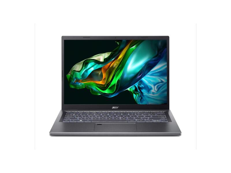 NX.KH6CD.002  Ноутбук Acer Aspire 5 A514-56M-34S8 Core i3 1305U 8Gb SSD256Gb Intel Iris Xe graphics 14'' IPS WUXGA (1920x1200) noOS black WiFi BT Cam