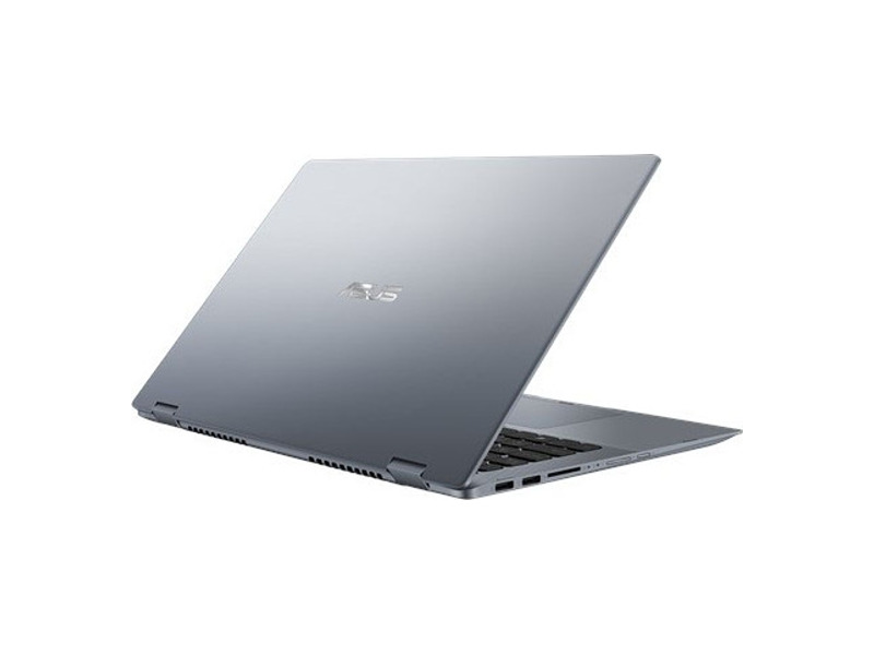 90NB0J71-M09900  Ноутбук Asus VivoBook Flip 14 TP412UA-EC206RA Intel®Pentium 4415U 2.3GHz / 4Gb/ 128Gb SSD/ Intel HD graphics 620/ 14.0''/ FHD TOUCH (1920x1080)AG/ WiFi/ BT/ Cam/ Windows 10 Pro/ 1, 5kg/ Star Grey