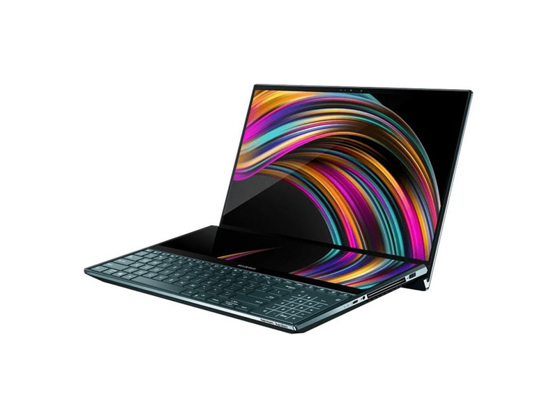 90NB0NG1-M00220  Ноутбук Asus Zenbook Pro Duo UX581GV-H2002T Core i7-9750H/ 16Gb DDR4/ 1TB SSD/ OLED Touch UHD 15, 6'' IPS 3840X2160/ GeForce RTX 2060 6Gb/ Windows 10 Home/ NumberPad/ 2.5Kg/ Blue/ Stylus 2