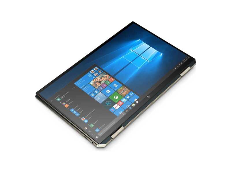 9QZ52EA  Ноутбук HP Spectre x360 13-aw0020ur Core i5-1065G7 Quad / 16Gb DDR4/ 512Gb PCIe/ Intel Iris Plus Graphics/ 13, 3'' FHD Anti-reflection IPS 400nits/ Touch/ W10 Home/ Poseidon Blue 1