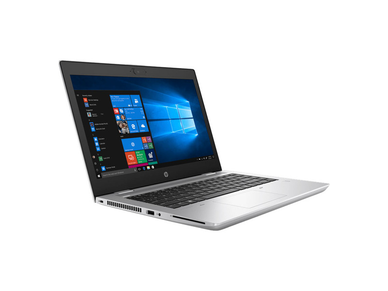 6XE00EA#ACB  Ноутбук HP ProBook 640 G5 Core i5-8265U 1.6GHz, 14'' FHD (1920x1080) IPS AG, 8Gb DDR4-2400(1), 512Gb SSD, Kbd Backlit, 48Wh, FPS, 1.7kg, 1y, Silver, Win10Pro