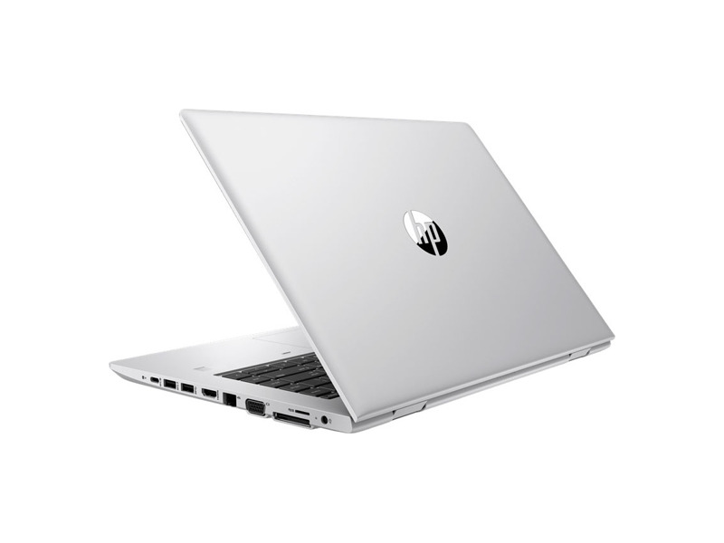 6XE00EA#ACB  Ноутбук HP ProBook 640 G5 Core i5-8265U 1.6GHz, 14'' FHD (1920x1080) IPS AG, 8Gb DDR4-2400(1), 512Gb SSD, Kbd Backlit, 48Wh, FPS, 1.7kg, 1y, Silver, Win10Pro 1
