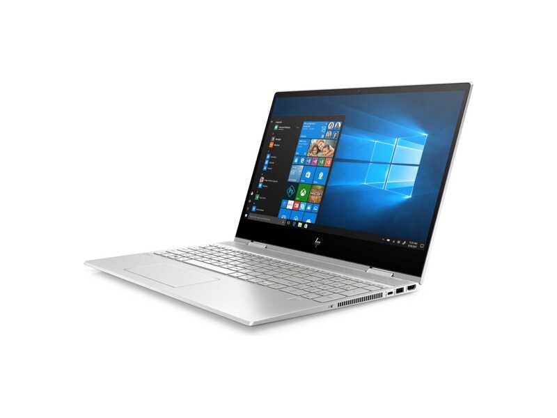 9PU32EA  Ноутбук HP Envy x360 15-dr1000ur Core i5-10210U Quad/ 8Gb DDR4/ 512Gb SSD/ GeForce MX250 4Gb/ 15.6 FHD IPS Touch/ W10 home/ Natural Silver