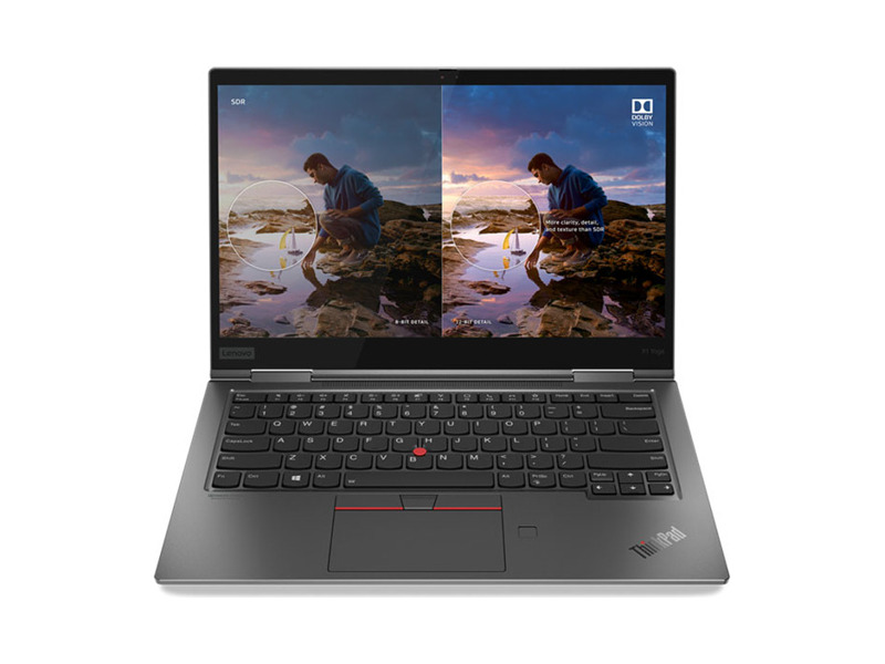 20UB003LRT  Ноутбук Lenovo ThinkPad X1 Yoga G5 T Core i5-10210U/ 8Gb/ SSD256Gb/ Intel UHD Graphics/ 14''/ Touch/ FHD (1920x1080)/ Windows 10 Professional 64/ grey/ WiFi/ BT/ Cam