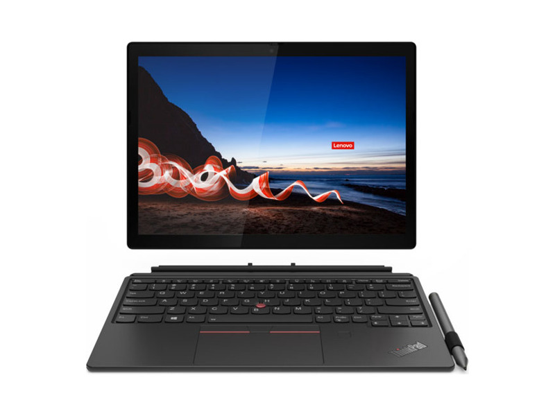 20UW0004RT  Ноутбук Lenovo ThinkPad X12 Detachable G1 T Core i5-1130G7/ 8Gb/ SSD256Gb/ Intel Iris Xe graphics/ 12.3''/ IPS/ Touch/ FHD+ (1920x1280)/ Windows 10/ 4G Professional 64/ black/ WiFi/ BT/ Cam 1